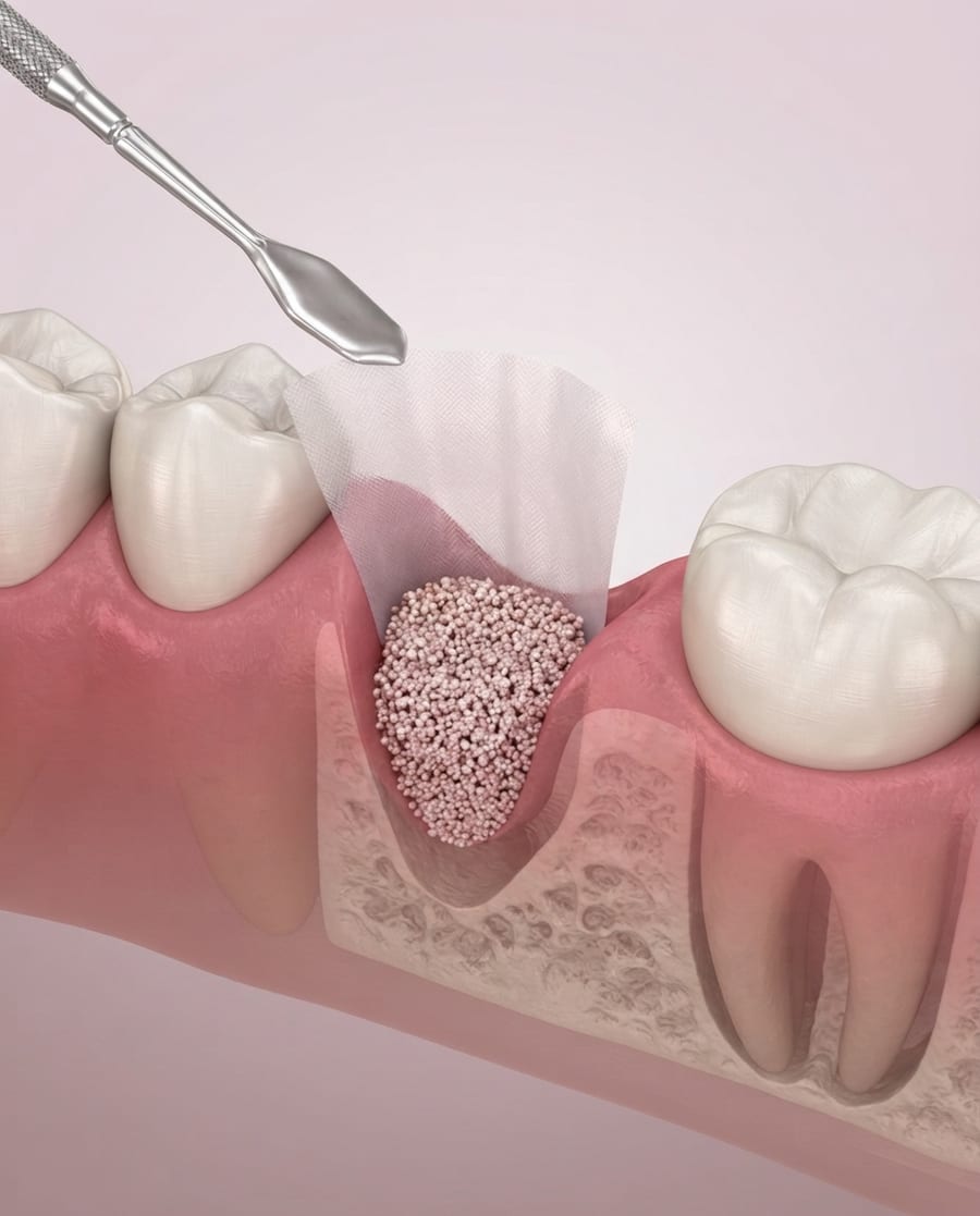 Piezoelectric surgical equipment used for bone grafting at Ooi Dan Rakan
